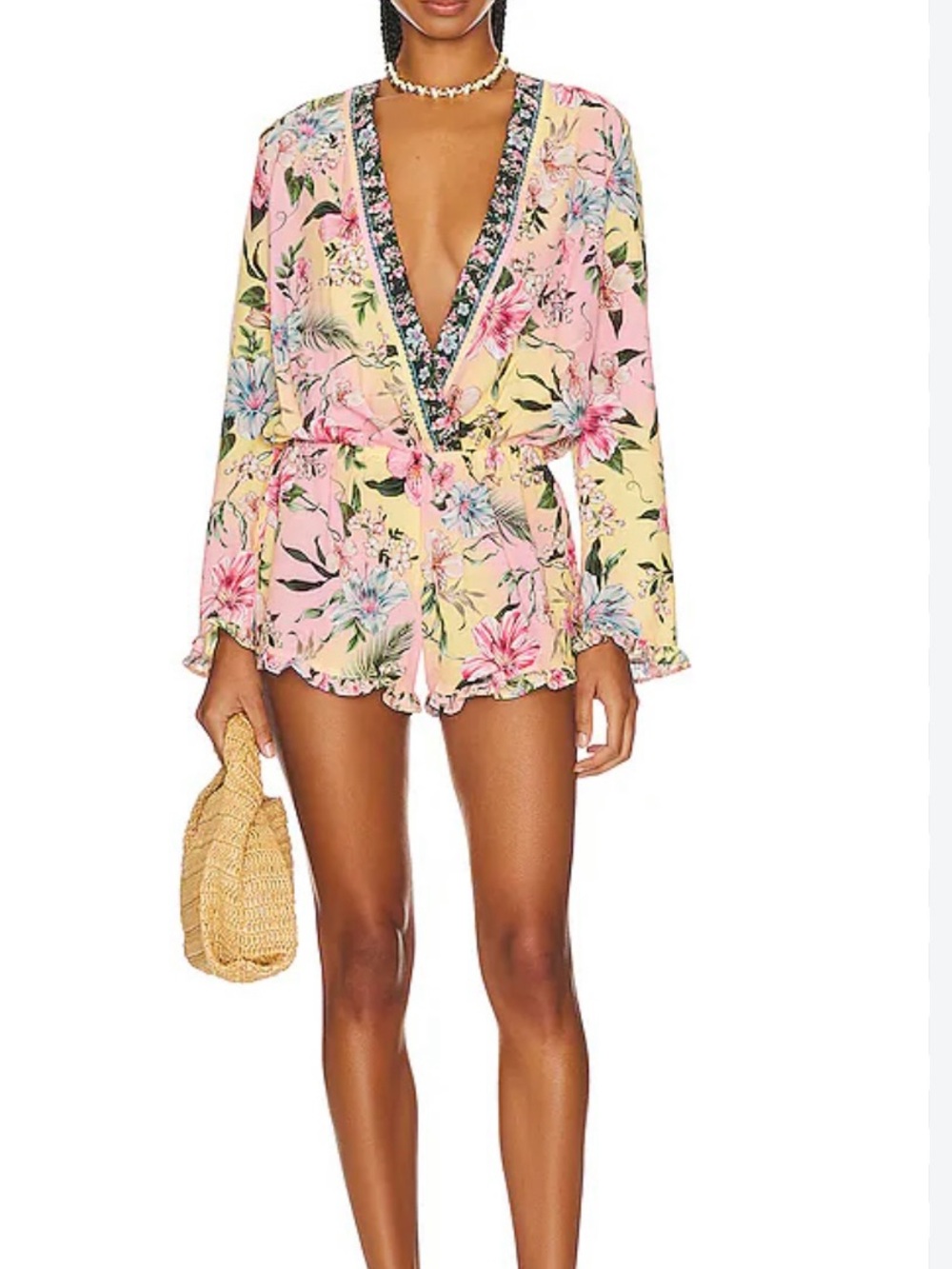 Agua Bendita Larissa Romper Size Large